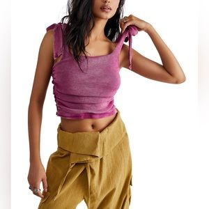 Boulevard Tie Strap Tank Top C11